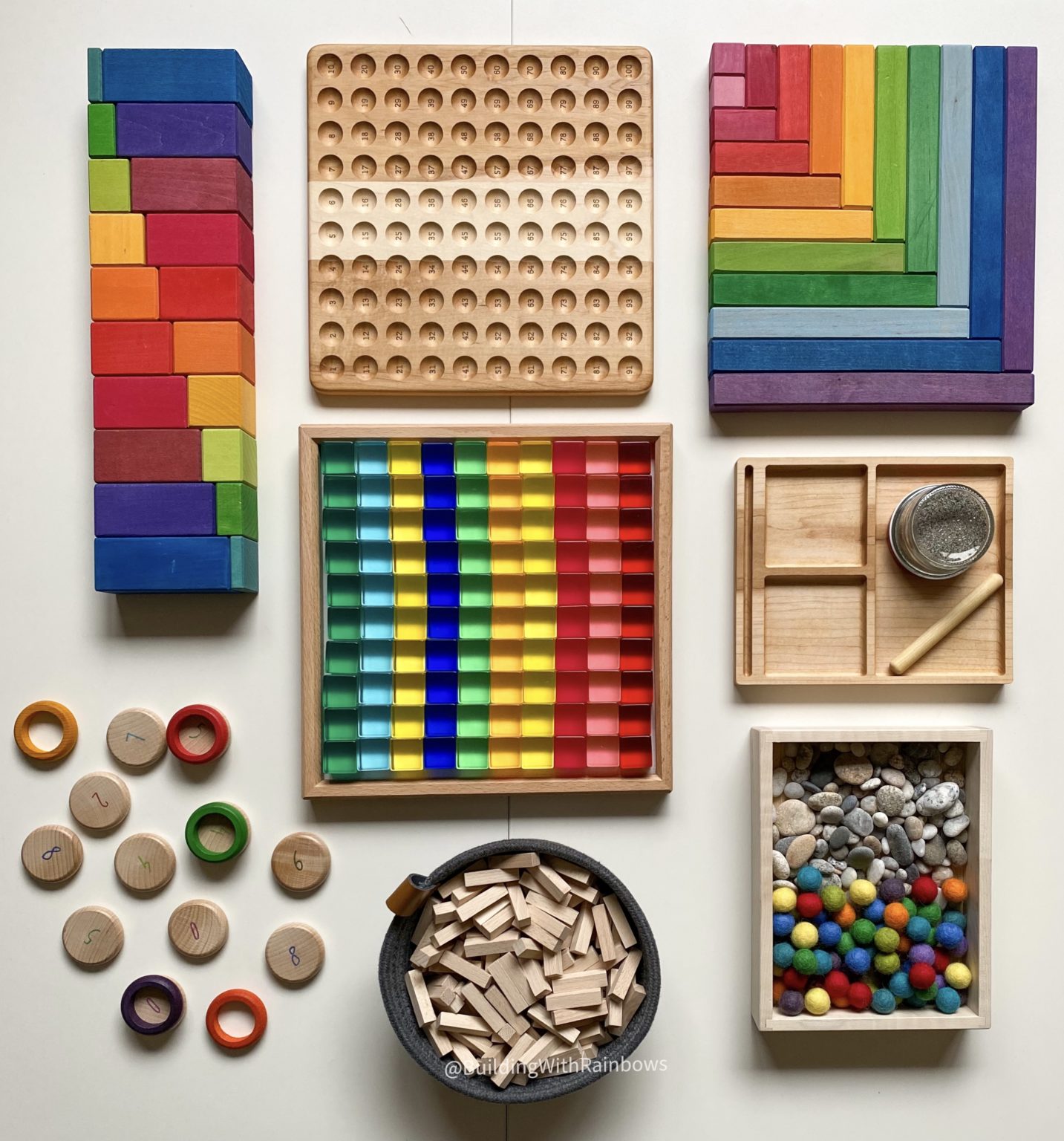 openended toys for math tools